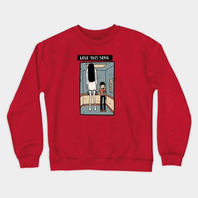 Love this Song Crewneck Sweatshirt by sandrodelara